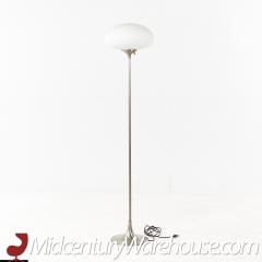  Laurel Lamp Company Laurel Lamp Company Mid Century Stainless Steel Tulip Floor Lamp Pair - 3695354