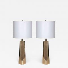  Laurel Lamp Company Laurel Modernist Brass Lamps - 1698470