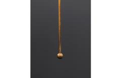  Laurel Lamp Company Laurel Sculpted Walnut Brass Floor Lamp - 3600357