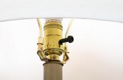  Laurel Lamp Company Laurel Sculptural Rosewood Brass Table Lamp - 4477750