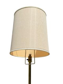  Laurel Lamp Company MID CENTURY MODERNIST TRIPOD BASE BRASS WOOD TABLE FLOOR LAMP BY LAUREL - 4599003