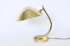  Laurel Lamp Company Maurizio Tempestini for Laurel Adjustable Brass Desk Lamp 1960s - 2993918