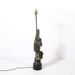  Laurel Lamp Company Mid Century Brutalist Table Lamp by Maurizio Tempestini for Laurel Lamp Co  - 4347322