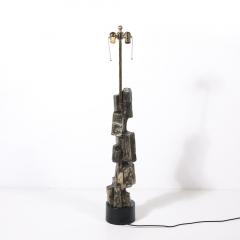  Laurel Lamp Company Mid Century Brutalist Table Lamp by Maurizio Tempestini for Laurel Lamp Co  - 4347324