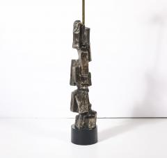  Laurel Lamp Company Mid Century Brutalist Table Lamp by Maurizio Tempestini for Laurel Lamp Co  - 4347327