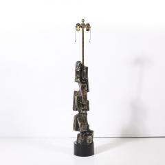  Laurel Lamp Company Mid Century Brutalist Table Lamp by Maurizio Tempestini for Laurel Lamp Co  - 4347328