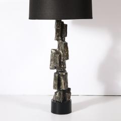  Laurel Lamp Company Mid Century Brutalist Table Lamp by Maurizio Tempestini for Laurel Lamp Co  - 4347331