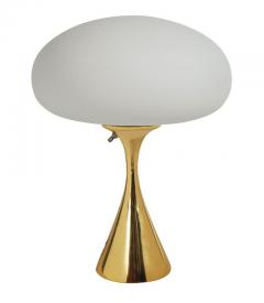  Laurel Lamp Company Mid Century Modern Laurel Mushroom Table Lamp in Brass after Bill Curry - 1738843