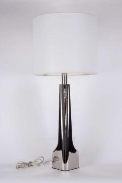  Laurel Lamp Company Modernist Brushed Polished Nickel Lamps - 815129
