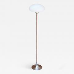  Laurel Lamp Company Mushroom Style Floor Lamp with Rosewood Stem by Laurel Lighting - 581208