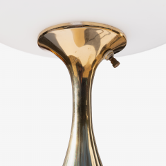  Laurel Lamp Company Mushroom Table Lamp in Brass in the manner of Bill Curry by Laurel Lamp Company - 1623554