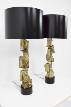  Laurel Lamp Company Pair of Brutalist Lamps by Laurel Lamp Co  - 1642598