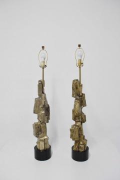  Laurel Lamp Company Pair of Brutalist Lamps by Laurel Lamp Co  - 1642605