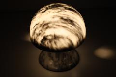  Laurel Lamp Company Small Tulip Shaped Marble Table Lamp 1960s - 4791056