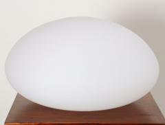  Laurel Lamp Company Vintage Mushroom Table Lamp with Frosted Glass Shade and Walnut Base by Laurel - 4543993