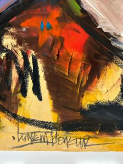 Laurent Proneur Laurent Proneur Abstract Oil Painting on Canvas French American Artist - 3609319