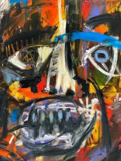  Laurent Proneur Laurent Proneur Abstract Oil Painting on Canvas French American Artist - 3609348