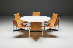 Laverne International Dining Set with T Chairs by Katavolos Kelley Littell and Tulip Dining Table - 3522931