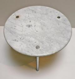  Laverne International Laverne International Marble Top Side Table - 1214000