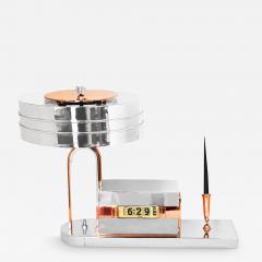  Lawson Time Inc Fantastic and Rare Lawson Clock Lamp - 4483878