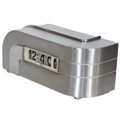  Lawson Time Inc Streamline Art Deco Zephyr Clock by Lawson - 4203173