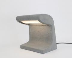  Le Corbusier BORNE B TONE PETITE CAST CONCRETE TABLE LAMP BY LE CORBUSIER WITH LED BULB - 2077756