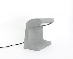  Le Corbusier BORNE B TONE PETITE CAST CONCRETE TABLE LAMP BY LE CORBUSIER WITH LED BULB - 2077766