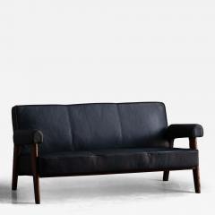  Le Corbusier Bridge Sofa by Le Corbusier and Pierre Jeanneret India 1950s - 4553465