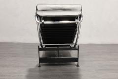  Le Corbusier Jeanneret Perriand Charlotte Perriand for LeCorbusier LC4 Chaise Lounge by Cassina in Black Leather - 2919361