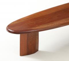 Le Corbusier Jeanneret Perriand Free form Coffee Table in in Natural Wood French 50s Style - 4133289