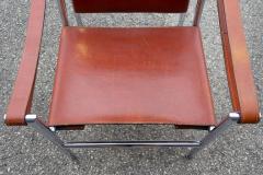  Le Corbusier Jeanneret Perriand LC2 chairs by Le Corbusier Pierre Jeanneret Charlotte Perriand Vintage Cassina - 2543776
