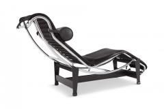  Le Corbusier Le Corbusier Lounge Chair LC4 Pony Hide Black For Cassina 1980s - 843487