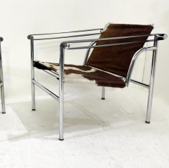  Le Corbusier Mid Century Modern Pair of LC1 Armchairs by Le Corbusier - 3768956