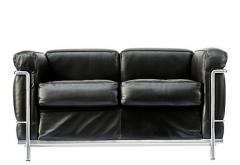  Le Corbusier Pair of LC2 Two Seats Sofas by Le Corbusier edited by Cassina - 4715295
