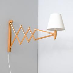  Le Klint Le Klint Scissors Sax Wall Lamp by Erik Hansen Model 332 Denmark 1970s - 4551303