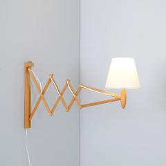  Le Klint Le Klint Scissors Sax Wall Lamp by Erik Hansen Model 332 Denmark 1970s - 4551304