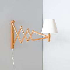  Le Klint Le Klint Scissors Sax Wall Lamp by Erik Hansen Model 332 Denmark 1970s - 4551305