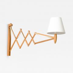  Le Klint Le Klint Scissors Sax Wall Lamp by Erik Hansen Model 332 Denmark 1970s - 4553550