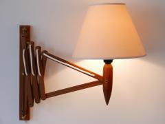  Le Klint Mid Century Teak Scissor Wall Lamp by Erik Hansen for Le Klint Demark 1960s - 3225545