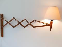  Le Klint Mid Century Teak Scissor Wall Lamp by Erik Hansen for Le Klint Demark 1960s - 3225547
