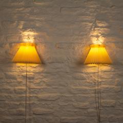  Le Klint Pair of Le Klint Model 203 Wall Lamps Denmark 1960s - 2956263