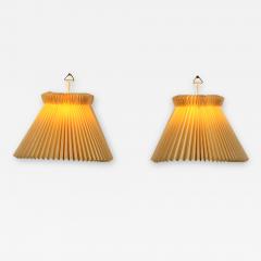  Le Klint Pair of Le Klint Model 203 Wall Lamps Denmark 1960s - 2962946