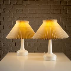  Le Klint White Glass Le Klint 311 Table Lamp Denmark 1960s - 4357762