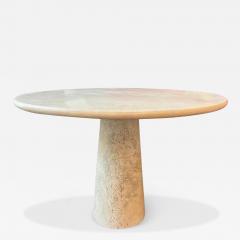  Le Lampade 47 Travertine Dining Table by Le Lampade NY - 3630314