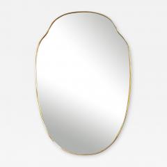  Le Lampade Custom Italian Brass Mirror by Le Lampade - 3494491