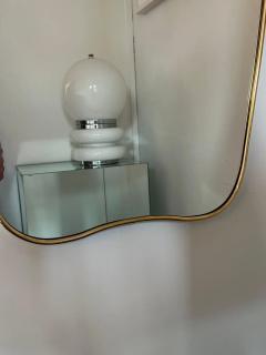  Le Lampade Italian Brass Mirror by Le Lampade - 2957351