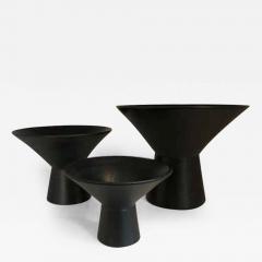  Le Lampade Set of Three Italian Ceramic Vases by Le Lampade - 2425070