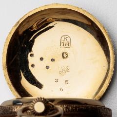  Le Palais Royale Antique PocketWatch 14kt Enamel Le Palais Royale - 4721642