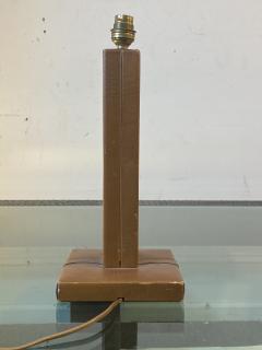  Le Tanneur MID CENTURY FRENCH LEATHER LAMP - 2540539