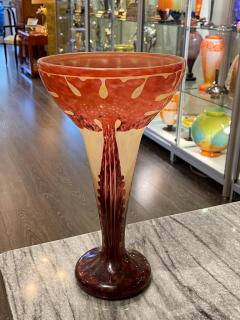  Le Verre Francais Art Deco vase by Le Verre Francais - 2229856